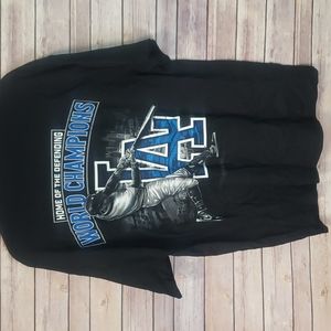 Los Angeles Dodgers Mens Tshirt XL Black NWOT Never worn #Dodgers. #LA Champions